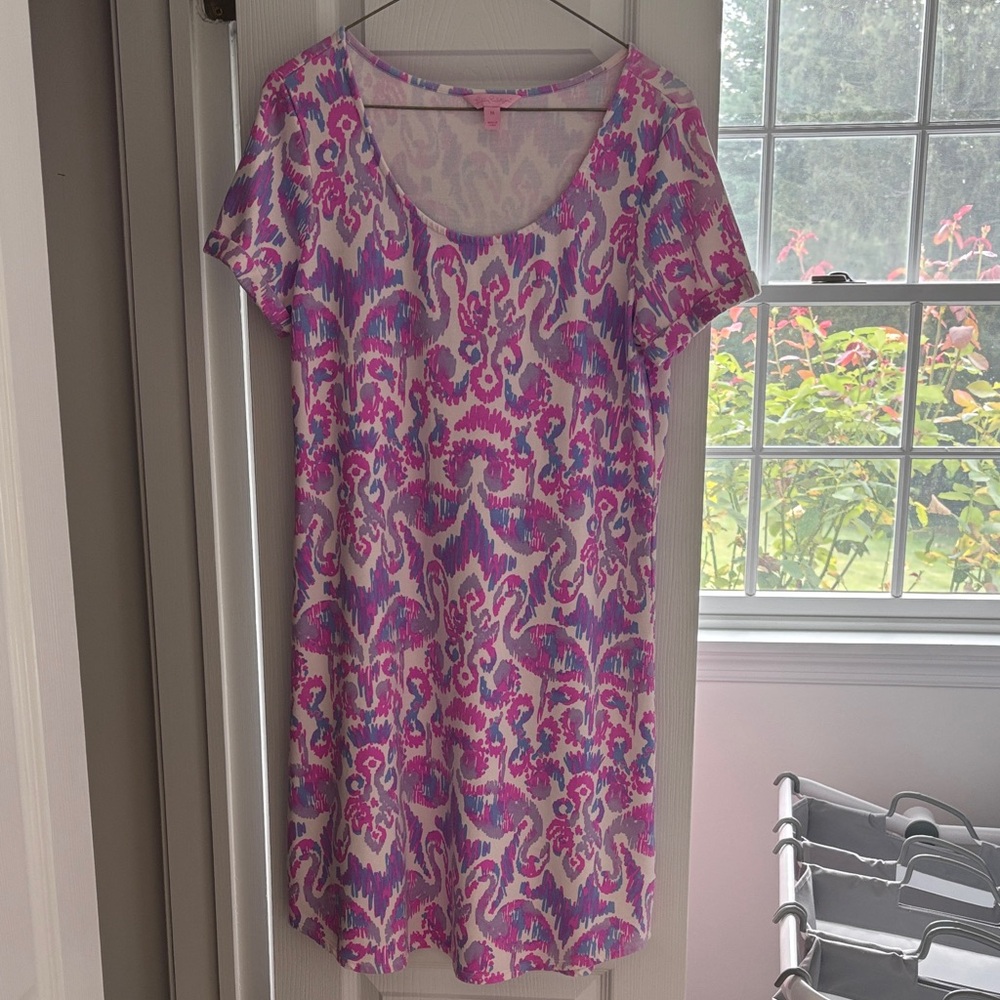 Lilly Pulitzer Pink and Blue Knit Top